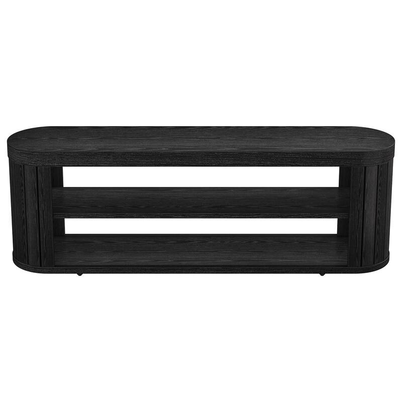 TV Stand with Storage Shelf, Media Console, Living Room Bedroom Entertainment Center Accent Television Stand