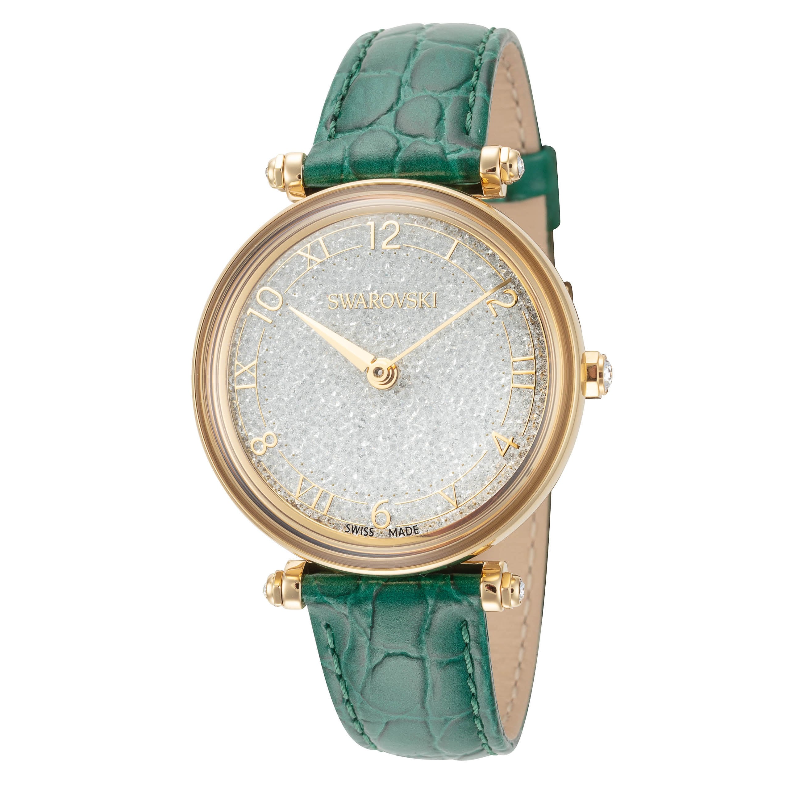 Swarovski Women's Crystalline 35mm Quartz Watch 5656893 - White - One Size