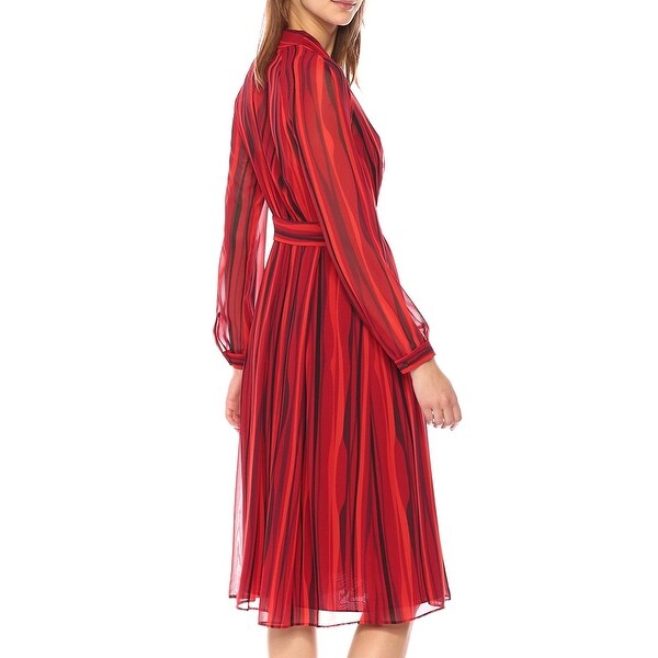 anne klein red dress