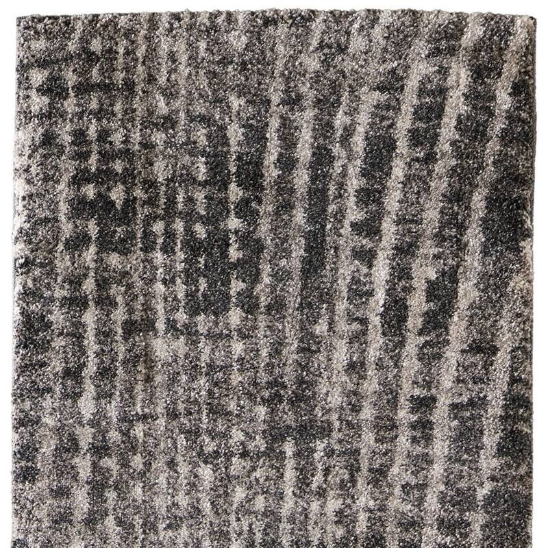 HomeRoots Abstract Industrial Rectangle Area Rug
