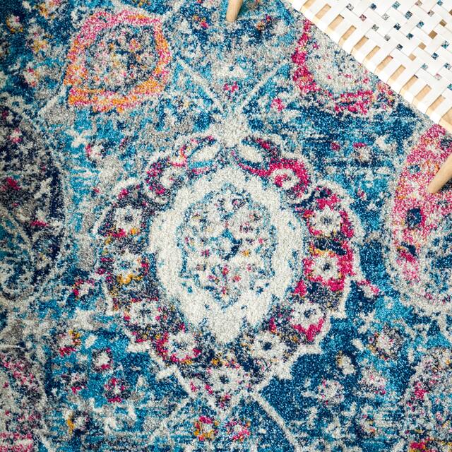 SAFAVIEH Madison Belle Vintage Paisley Pattern Area Rug