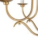 preview thumbnail 11 of 15, Mid-century Modern Gold French Country Candle Unique Chandelier Vintage Dining Room Pendant Lighting