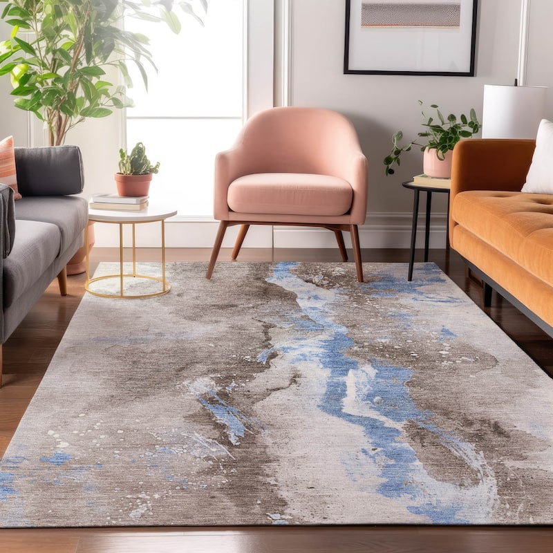 Premium Washable Super Soft Glam Chic Mayfield Rug