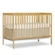 preview thumbnail 2 of 5, 5-In-1 Convertible Crib,Converts from Baby Crib to Toddler Bed,Fits Standard Full-Size Crib Mattress, 53*29*9 Inches