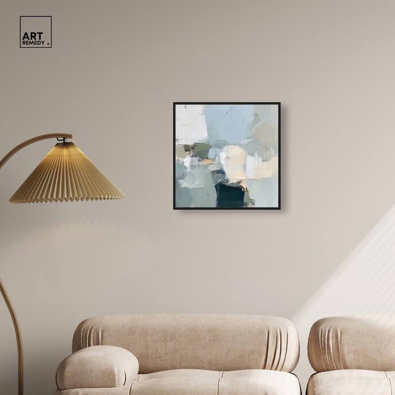 Seafoam and Sand I Canvas by Art Remedy