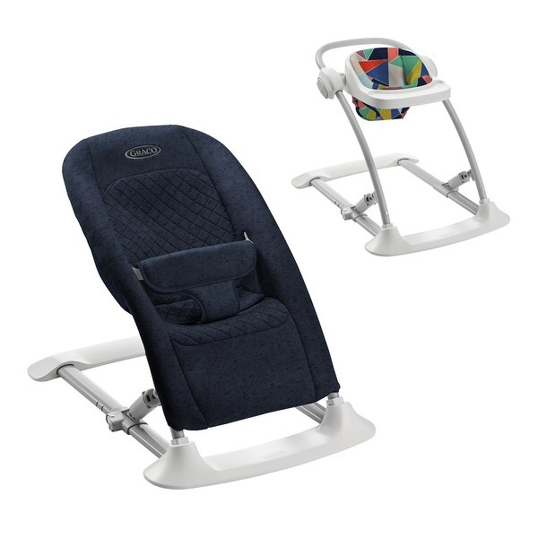 Graco® JumpStart 4-in-1 Activity Bouncer, Lilac Mod - N/A - Bed