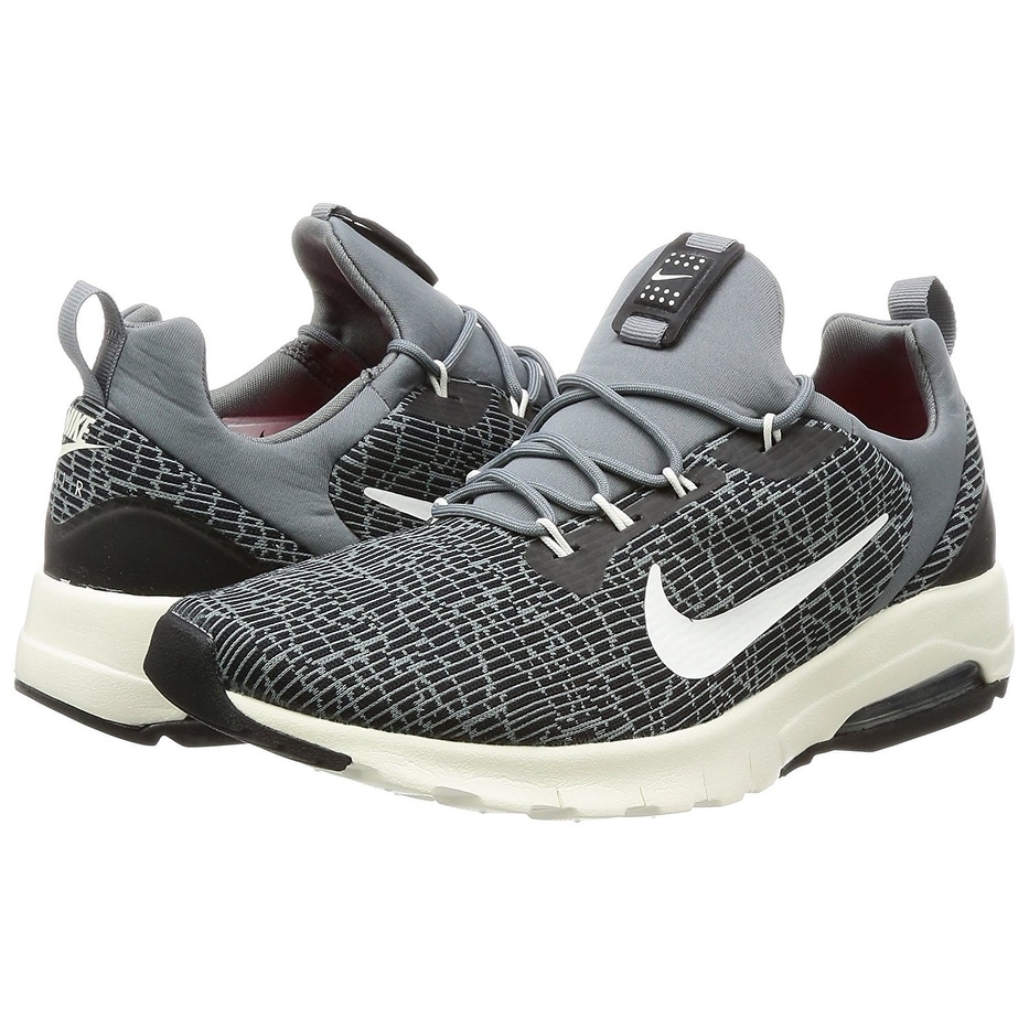nike air max motion lw women's black and white
