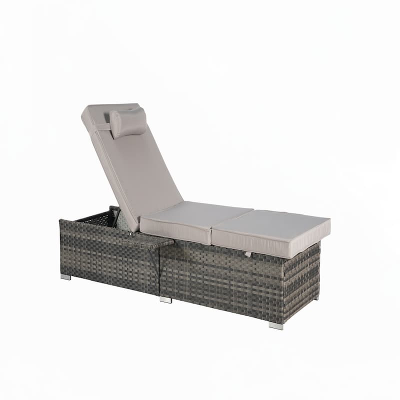 Outdoor Chaise Lounge Chair Set of 2