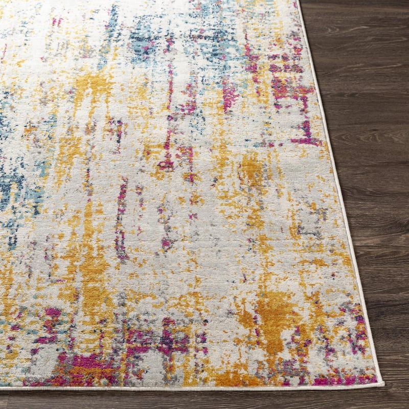 Livabliss Industrial Floransa Abstract Area Rug