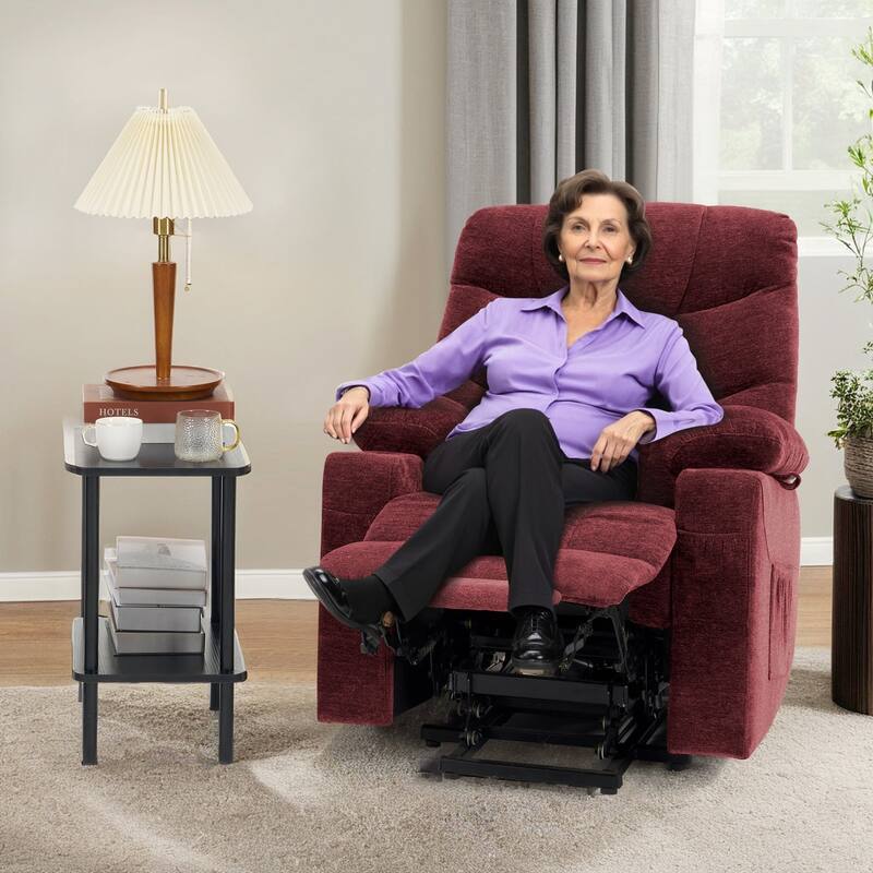 MCombo Power Lift Recliner Chair with Extended Footrest for Elderly People