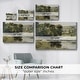 preview thumbnail 3 of 5, Vintage Landscape -CMLXV -Gallery Wrapped Canvas