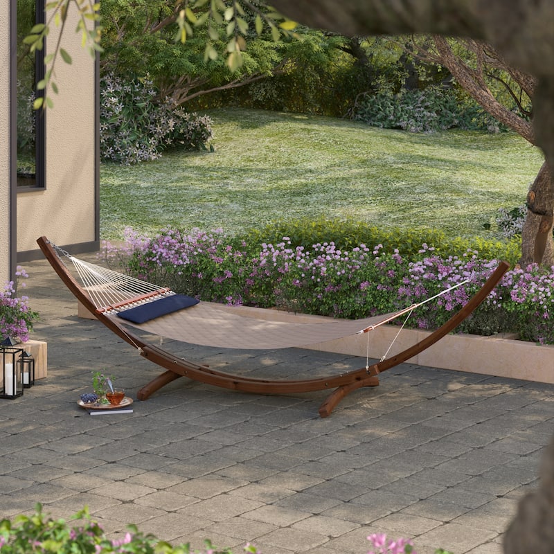 Portofino Comfort Sunbrella Outdoor Patio Hammock Set
