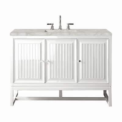 James Martin Vanities E645-V48-3VSL Athens 48" Single Basin Poplar