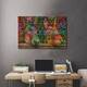 Donkeys Print On Wood by Dean Russo - Multi-Color - Bed Bath & Beyond ...