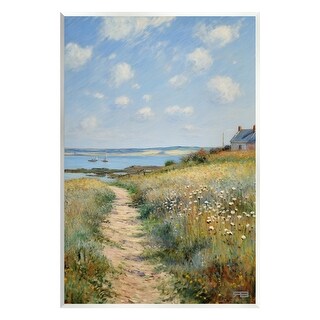 Stupell Coastal Meadow Path Wall Plaque Art Design By RB - Bed Bath ...