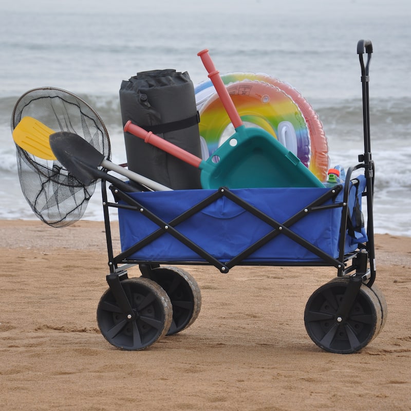 Folding Wagon Garden Beach Cart
