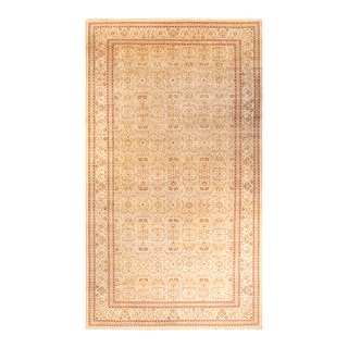 Overton Mogul, One-of-a-Kind Hand-Knotted Area Rug - Ivory, 9' 0" x 16' 2" - 9' 0" x 16' 2"