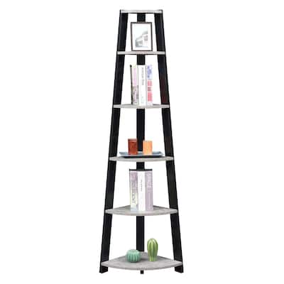 4-Shelf Tall Bookcase with Open Storage Below, Stylish Shelves for Books, Plants, and Decorative Items - 31.5