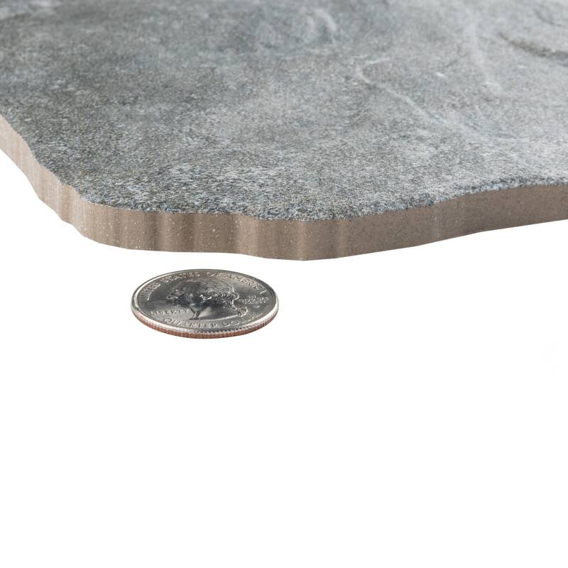 Merola Tile Country Grey 5-7/8" x 5-7/8" Porcelain Floor and Wall Tile