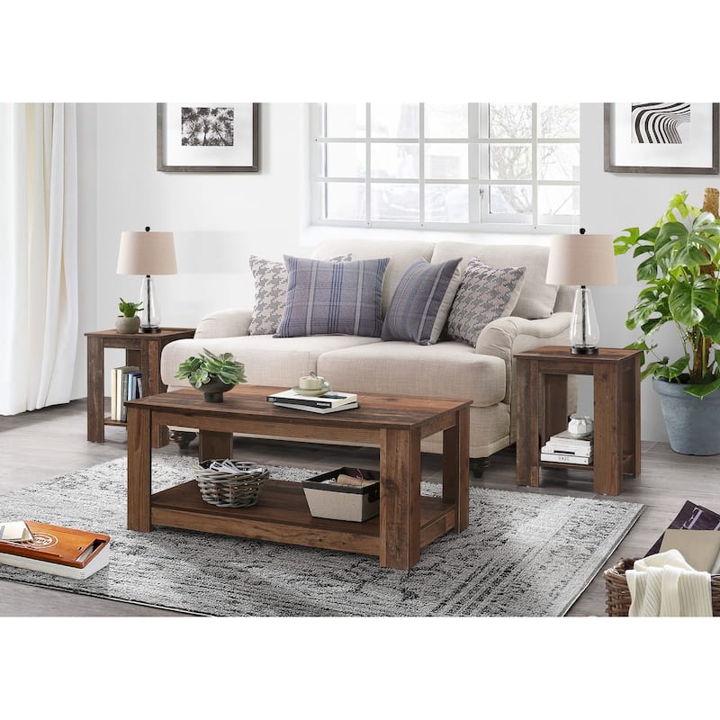 Gloria 3 pieces Coffee Table Set