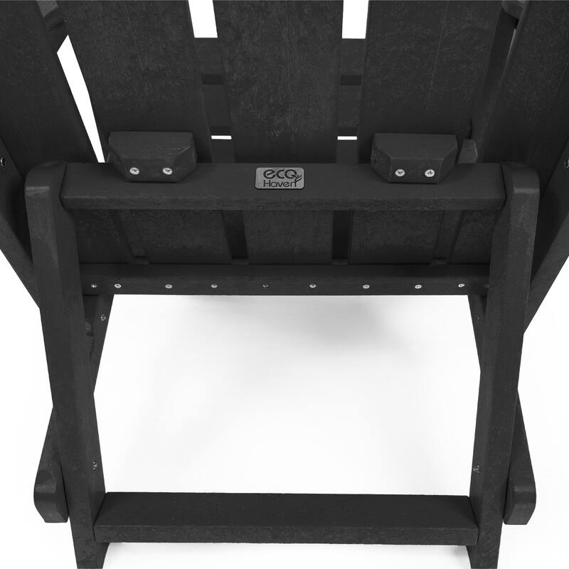 Amalfi Fully Assembled All-Weather HDPE Outdoor Folding Modern Adirondack Chair