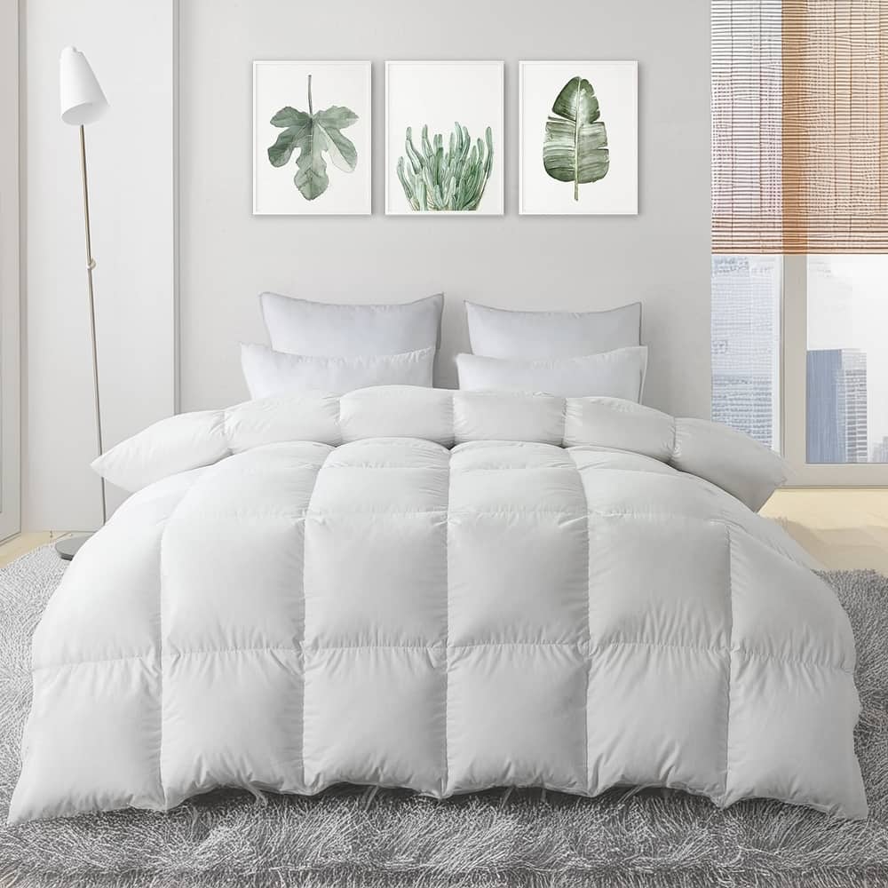 Highland Feather Winter Cozy Series European Extra Warm Premium White Down Comforter