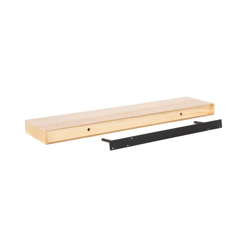 Kate and Laurel Havlock Wood Shelf Set