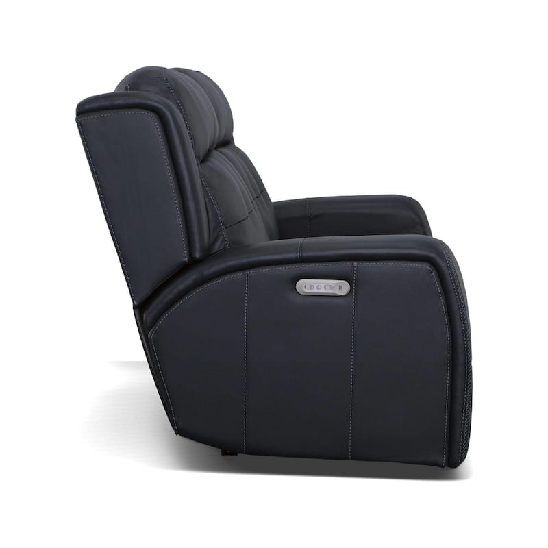 Grant 63" Premium Leather Reclining Loveseat by Flexsteel