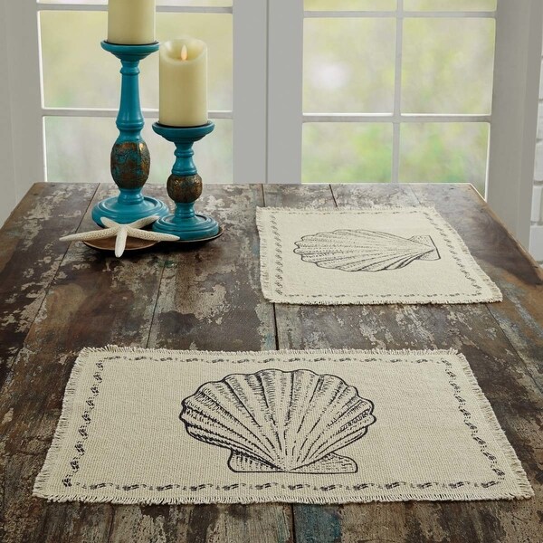 Sandy Burlap Placemat Set - Placemat 12x18. Opens flyout.