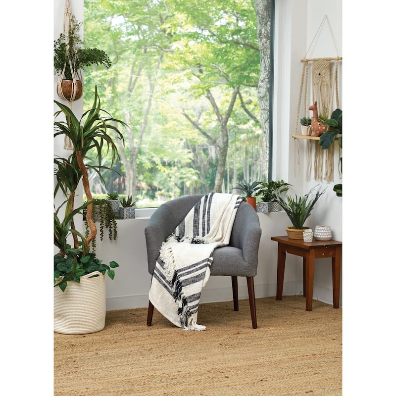 Morgan Onyx Throw Blanket