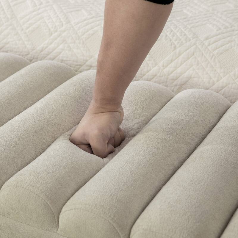 65.6"W Upholstered Storage Bench With Rolled Armrest, Rubberwood Legs