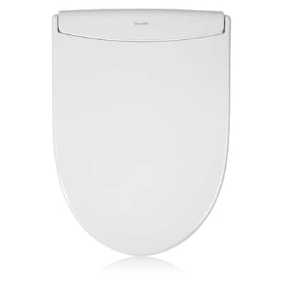 Brondell Thinline T66 Bidet Toilet Seat, Elongated White