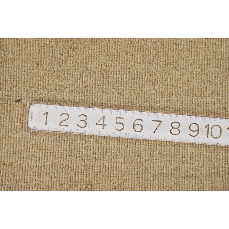 Gabbeh Oriental Foyer Rug Hand-Knotted Contemporary Wool Carpet - 3'4"x 4'10"