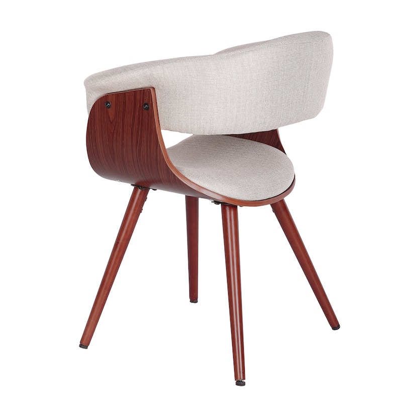 Porthos Home Finola Fabric Mid-Century Dining Chair