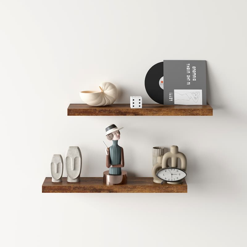 Homy Casa Wall-Mounted Floating Shelf, Set Bathroom, Functional