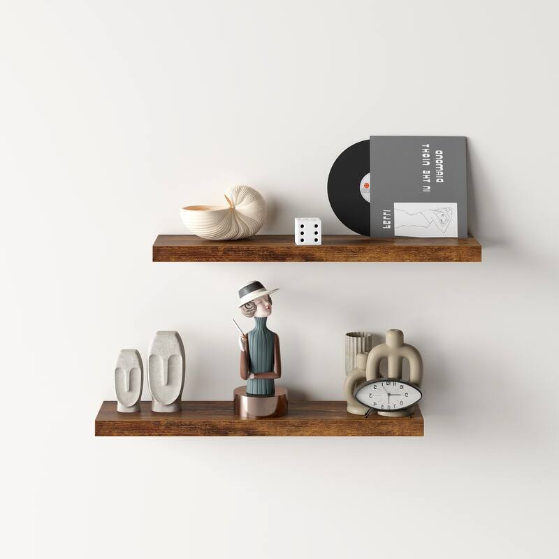 Homy Casa Wall-Mounted Floating Shelf, Set for Living, Modern Sturdy