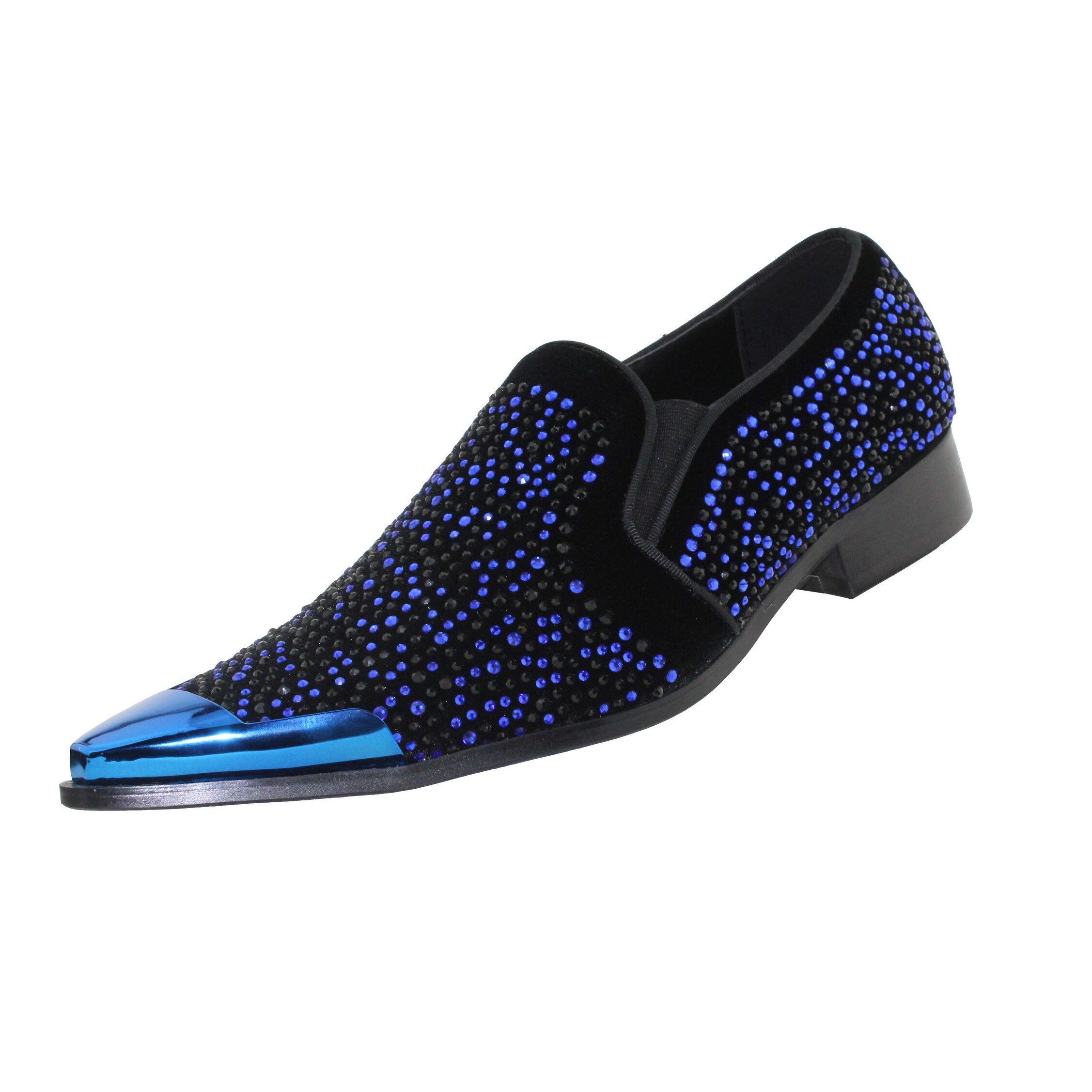 blue designer shoes