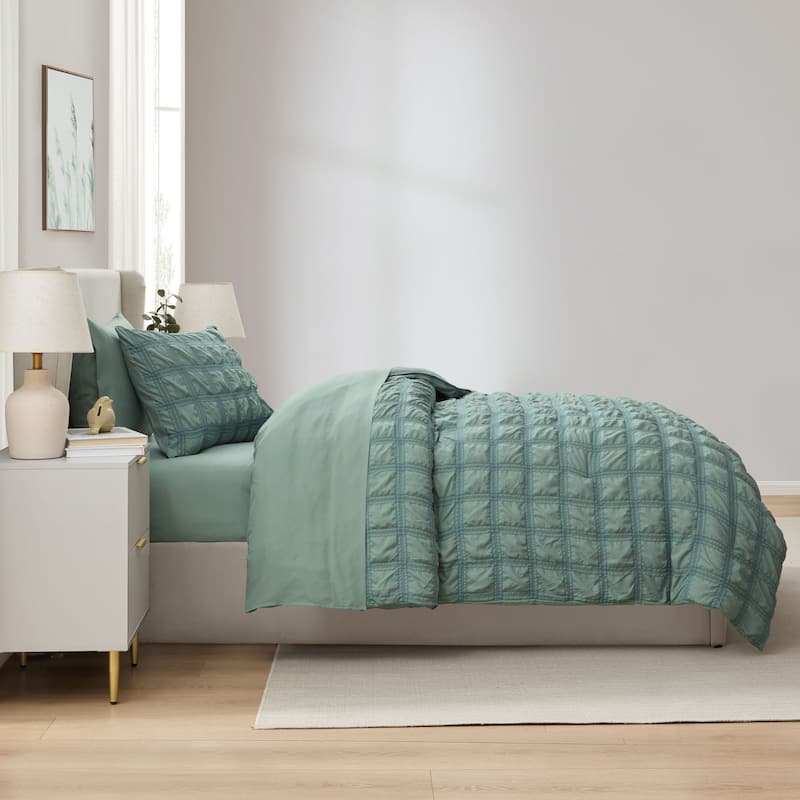 Empyrean Modern Comforter Seer Sucker