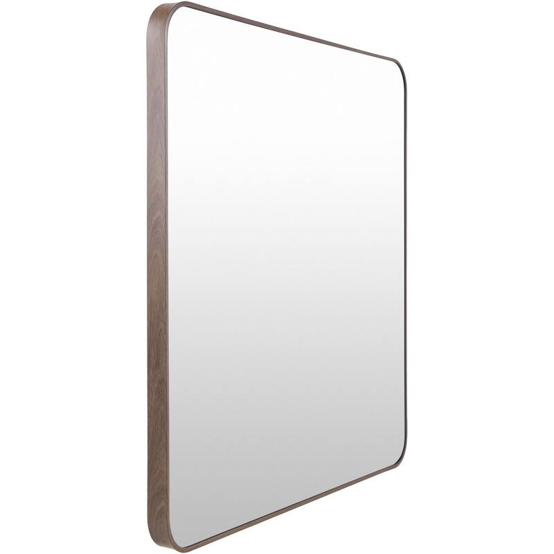 Livabliss Aranya Modern Aluminum Square Accent Mirror