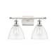 Option Clear / White and Polished Chrome Finish