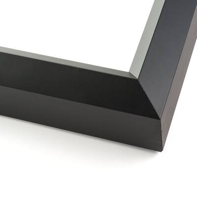 14x14 Basic Black Solid Wood Shadowbox Frame - 1.5" inches Deep -