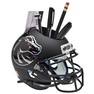 Shop Boise State Broncos Black Matte Ncaa Football Schutt Mini