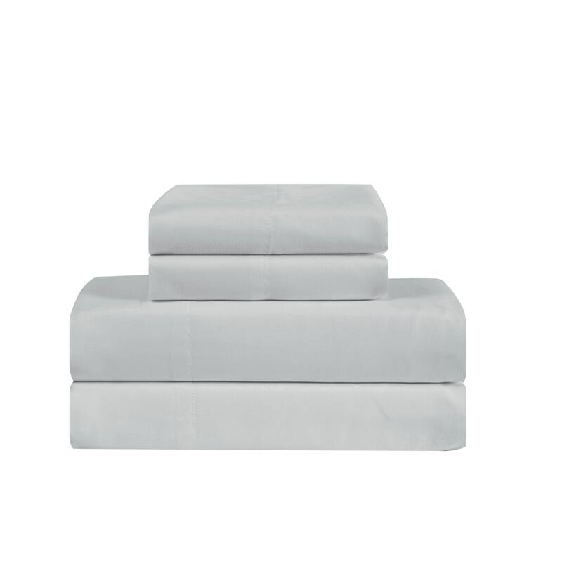 Truly Calm Antimicrobial 4 Piece Sheet Set - King - Grey