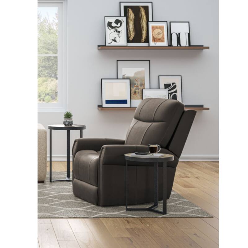 Jenkins Power Lift Recliner with Right-Hand Control & Power Headrest by Flexsteel - Bark