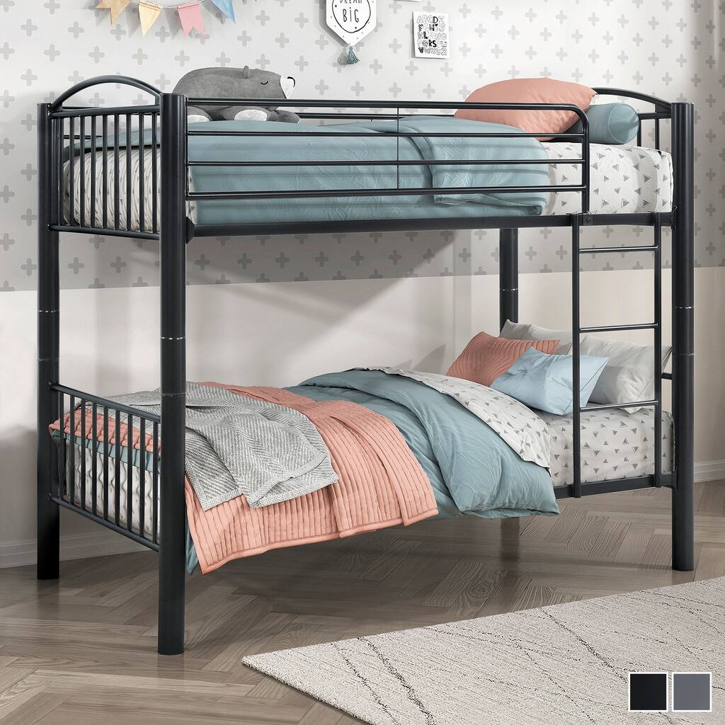 Freemont & Park Brennan Twin over Twin Metal Bunk Bed