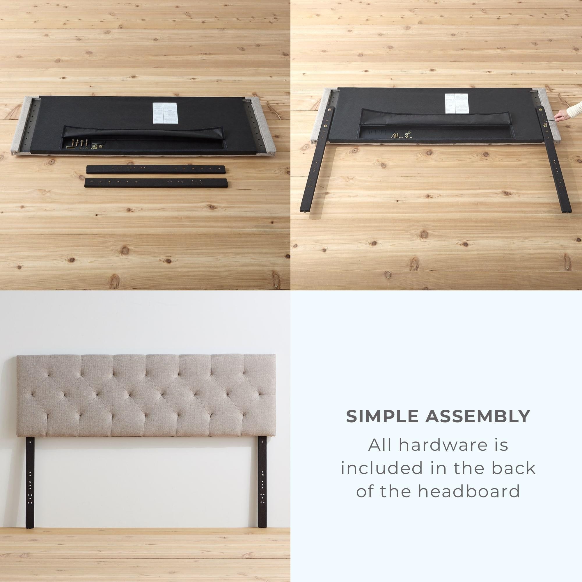 Brookside emmie adjustable upholstered deals headboard