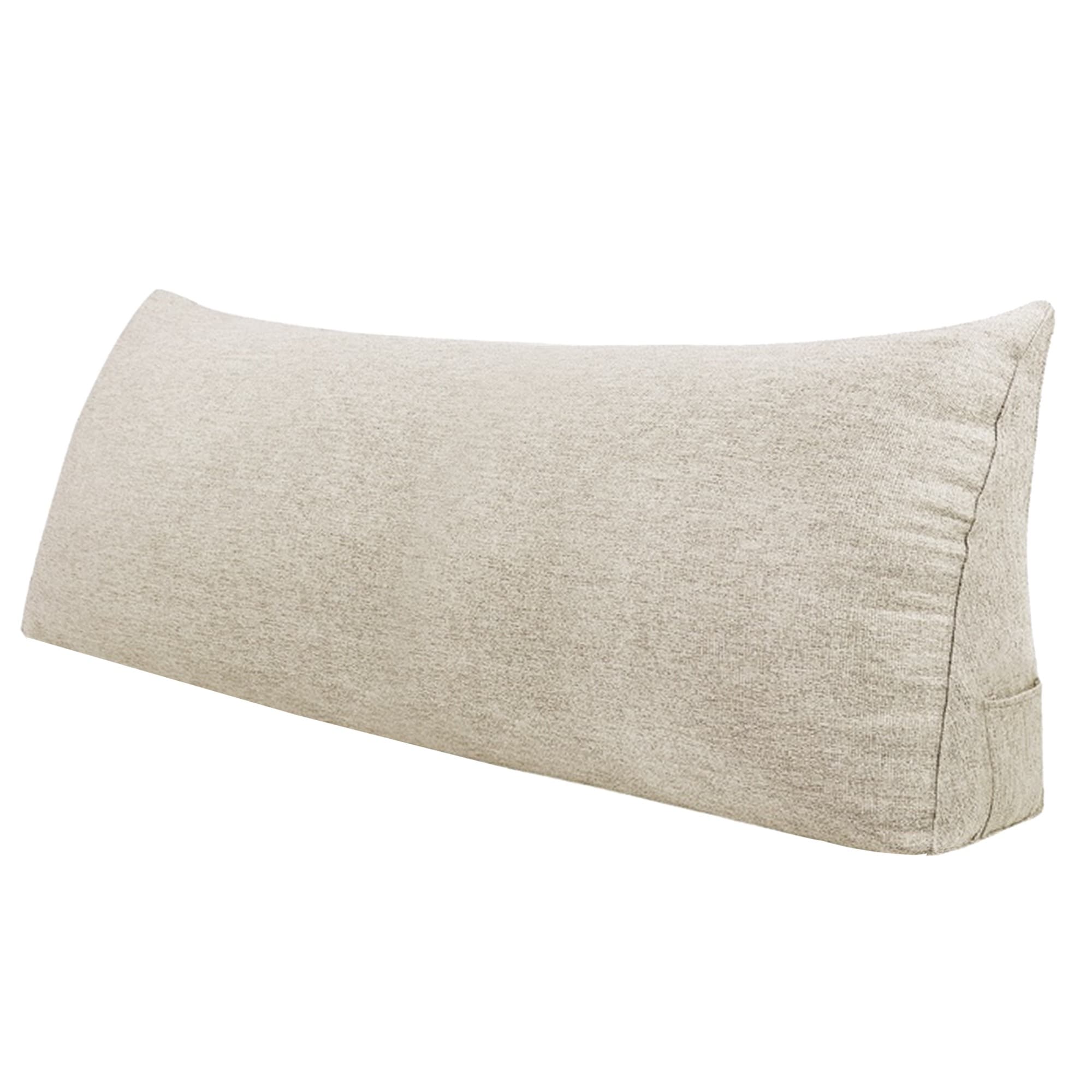 Bed Rest Reading Wedge Pillow Alternative Headboard Back Support - On Sale  - Bed Bath & Beyond - 34626699