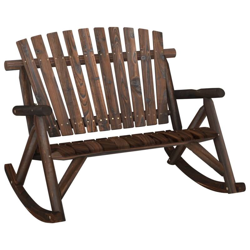 vidaXL Patio Furniture Set Outdoor Patio Lounge Set Chair Solid Wood Spruce