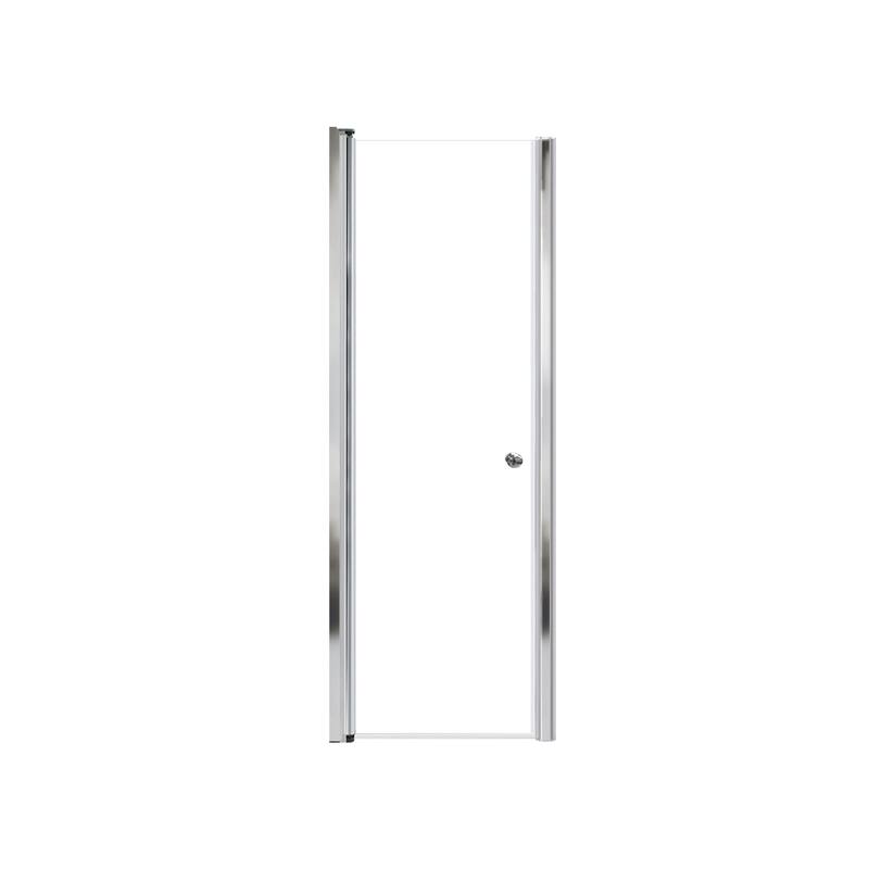 Transolid LSD257006C 70" High x 25" Wide Pivot Frameless Shower Door - Polished Chrome