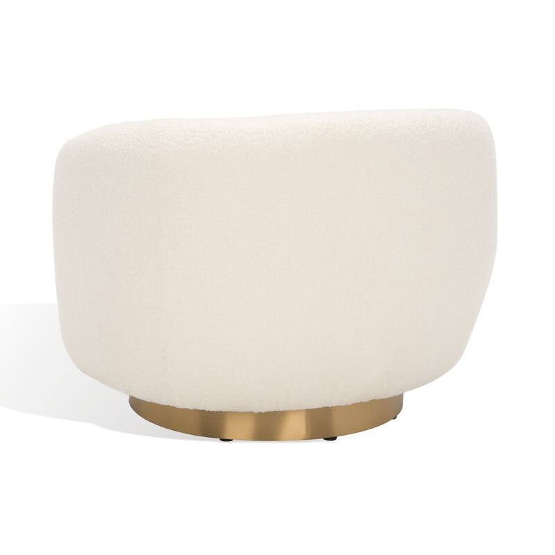 SAFAVIEH Home Bernard Swivel Accent Chair - 38"W x 34"D x 29"H
